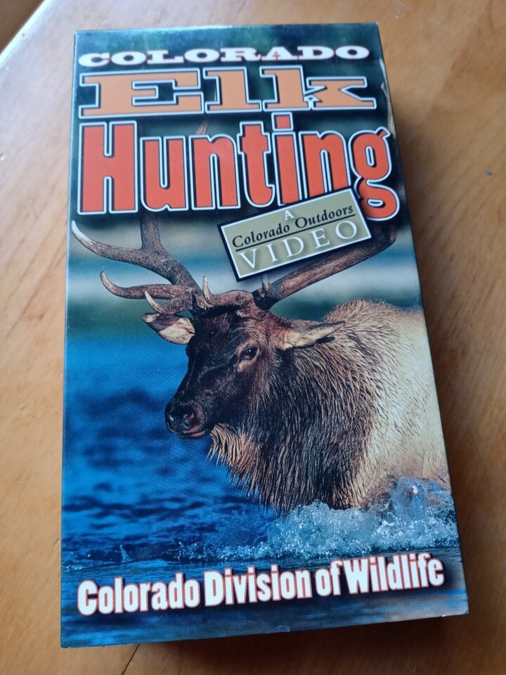 Colorado Elk Hunting Outdoors Video Division Of Wildlife VHS - $275.10