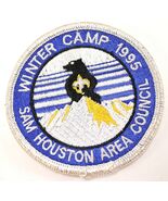 Vintage 1995 Winter Camp Sam Houston Council Blue Boy Scouts America Cam... - $174.27 MXN