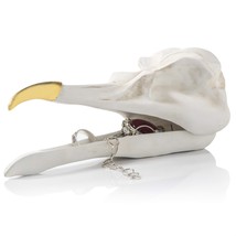 Suck Uk Jewelry Organizer Bird Skull Jewelry Box Or Key Bowl Gothic Home Decor - $39.99