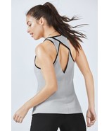 Fabletics Tyra Tank Top Twisted Back Stretch Athletic Scoop Womens XS NW... - £19.41 GBP