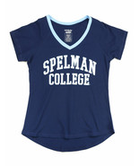 SPELMAN COLLEGE V-NECK TEE HBCU TSHIRTS - $576.19 MXN