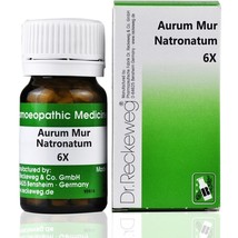 Dr Reckeweg Aurum Muriaticum Natronatum 6X Trituration Tablets 20gm | Multi Pack - £9.57 GBP+