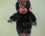 14&quot; TY CLASSIC ARMSTRONG GORILLA APE PLUSH SHAGGY STUFFED ANIMAL WITH HE... - £8.62 GBP