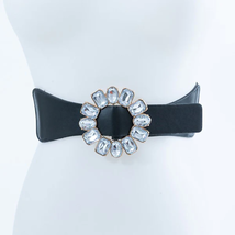 Flower Rhinestone Fashion Waist Belt - £19.98 GBP