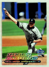 2000 Fleer Ultra Baseball Card Roger Clemens #180 - $2.29