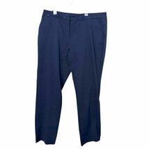 Long Tall Sally Plus Size Pants Womens 20 Cotton Rich Chino Blue Busines... - $38.61