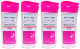 4 x New Feminine Wash Intimate Cleansing SUBTLY SCENTED Sensitive Skin 7... - $40.34 CAD