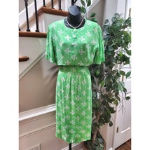 Vintage Donar Hadi Green Polyester Short Sleeve Top & Knee Length Dress ... - €32,39 EUR Vintage Donar Hadi Green Polyester Short Sleeve Top & Knee Length Dress ... - €32,39 EUR