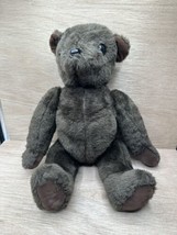 Vintage Loved Fully Jointed Teddy Bear 18” Primitive - $746.94 MXN