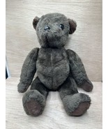 Vintage Loved Fully Jointed Teddy Bear 18” Primitive - $746.94 MXN
