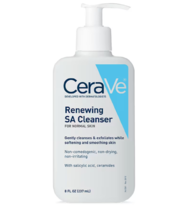 CeraVe Salicylic Acid Face Wash with Hyaluronic Acid, Renewing SA Cleanser 8.0fl - £32.16 GBP