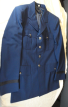Regulation Usaf Usafa Cadet U.S. Air Force 4 Button Dress Blue Jacket Mens 38L - £59.42 GBP