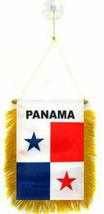 Panama Mini Flag 4&quot;x6&quot; Window Banner w/suction cup - £2.15 GBP