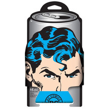 Dc Comics Superman Die-Cut Face Huggie Can Cooler, New Unused - £5.52 GBP