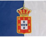 3x5 Portugal 1803 Flag Of Queen Maria II 100D 3&#39;x5&#39; Woven Poly Nylon Fla... - $9.88