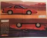 1995 Pontiac Firebird Vintage Print Ad Advertisement 2 Page pa14 - $4.94