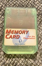 Performance External Attachment Green Transparent Memory Card For Playst... - $10.00