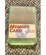 Performance External Attachment Green Transparent Memory Card For Playst... - $13.71 CAD