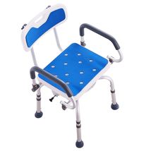 Swivel Shower Chair 360 Degree, Adjustable Shower Seat with Pivoting Arm... - $84.94