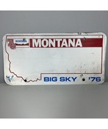 Montana 1976 Bicentennial License Plate BLANK Garage Auto Tag Vintage De... - £11.67 GBP