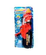 Vintage NOS 2001 Hasbro Larami Super Soaker Splash Fire Water Gun Black Red - $15.79