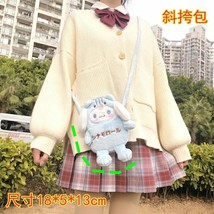 Sanrio My Melody Kuromi Cinnamoroll Messenger Bag  Cute Girl Heart Plush... - $119.50