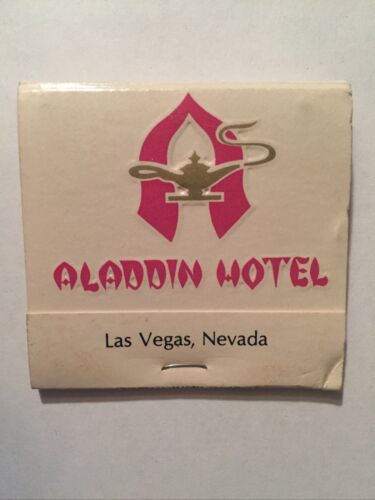 Matchbook Aladdin Hotel Las Vegas Nevada - $4.36