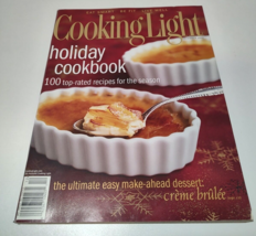 Cooking Light Magazine, Holiday Cooking December 2002 Mary Kay Culpepper - £4.75 GBP