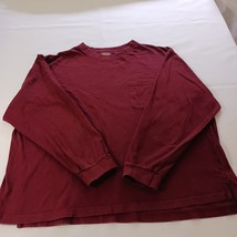 C.E. Schmidt Workwear TS70569 Men's Red Cotton Long Sleeve T-Shirt Size XL image 9