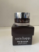 Sara Happ The Lip Scrub   Brown Sugar 0.5 oz NIB - £17.58 GBP