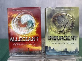 Divergent Series by Veronica Roth Lot of 2 HC/DJ Book Allegiant/Insurgent 1st Ed - £11.48 GBP