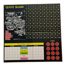 Game Parts Pieces Stock Market 1970 Avalon Hill Replacement Gameboard Only - £3.32 GBP