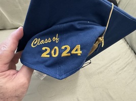 Disney Parks Authentic Graduation Class of 2024 Ears Mortarboard Hat NEW image 5
