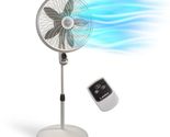 Lasko Cyclone Pedestal Fan, Adjustable Height, Remote Control, Timer, 3 ... - $93.96