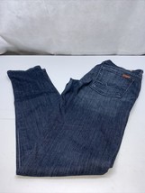 7 for All Mankind Roxanne Dark Wash Denim Jeans Pants Casual Woman&#39;s Siz... - $282.50 MXN