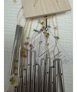 WOODSTOCK MYSTIC SPIRAL CONFETTI WIND CHIMES MULTI-COLORED Inside Outside NIB!!! - $58.95