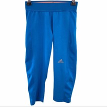 Adidas blue tech fit cool Capri tights XS - £15.39 GBP