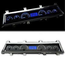 Dakota Digital 66-67 Chevelle El Camino Analog Gauges Black Blue VHX-66C... - £668.59 GBP