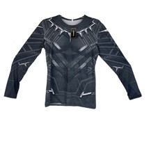 Black Panther Hero XXL Long Sleeve Compression Shirt for sports  - £7.87 GBP