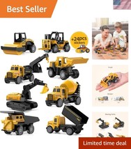 Durable Mini Construction Toy Trucks with Waterproof Stickers for Outdoo... - $756.61 MXN