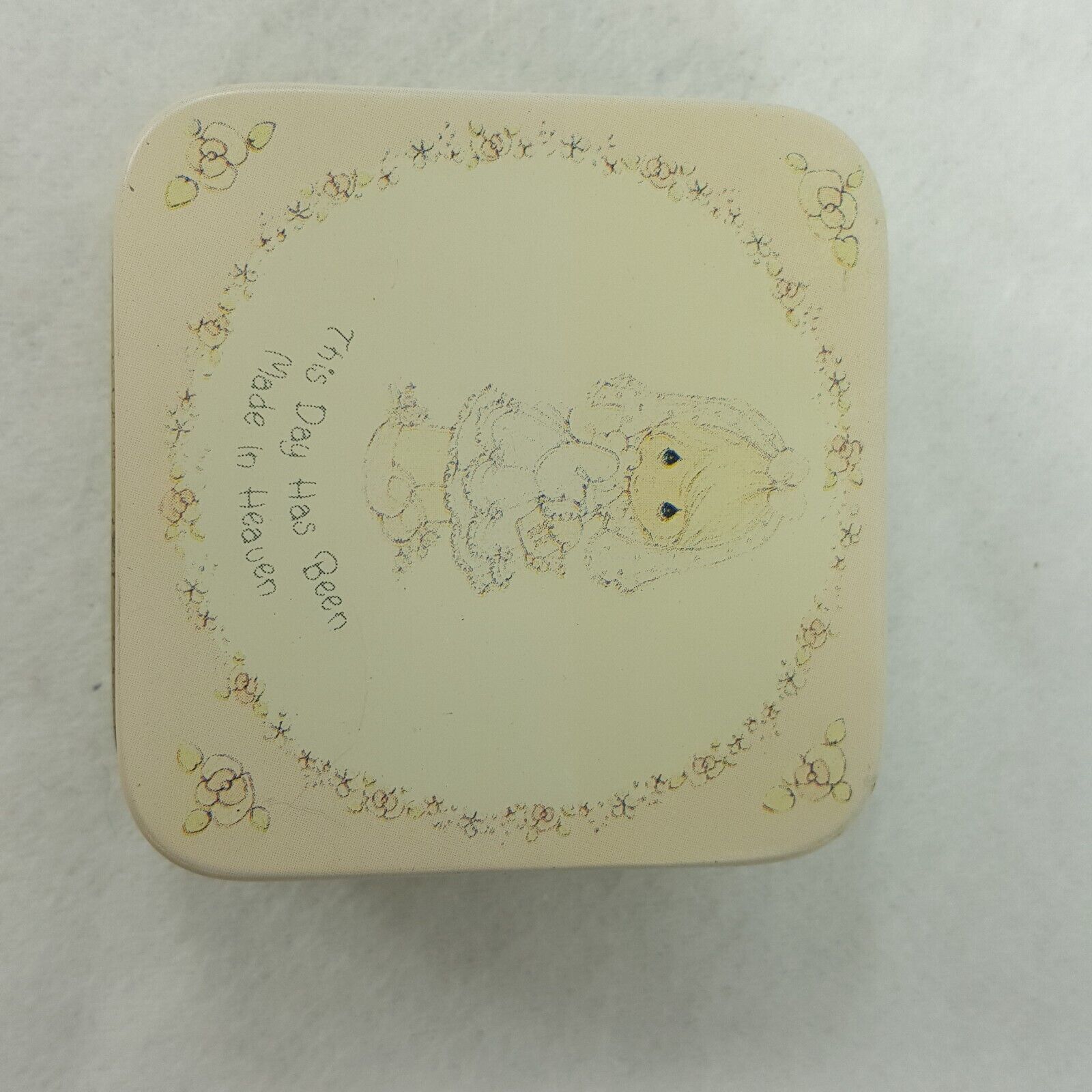 Precious Moments Tin -This Day Has Been Made in Heaven- Tiny My Bible 1990 HAGA4 - $8.00