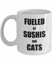 Cat Sushi Mug Funny Gift Idea For Novelty Gag Coffee Tea Cup 11 oz - £13.47 GBP+