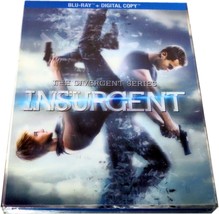 INSURGENT (Blu-Ray + Digital Copy, 2015) New &amp; Sealed - Holographic Slip Cover - £8.75 GBP
