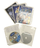 White CD/DVD Half Sheet Storage 3-Ring Binder Filing Sleeve & Booklet - €19,20 EUR+ White CD/DVD Half Sheet Storage 3-Ring Binder Filing Sleeve & Booklet - €19,20 EUR+