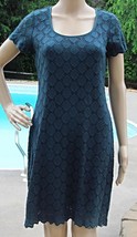 Ronni Nicole Green Lace Lined Stretch Knit Sheath Dress Size M NWT - £17.29 GBP