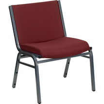 HERCULES Series Big &amp; Tall 1000 lb. Rated Burgundy Fabric Stack Chair - $91.79+