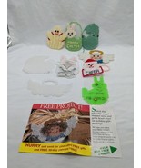 Lot Of (10) Easter Spring Cross Stitch Project Bits And Pieces - $18.32 CAD