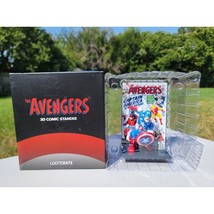 The Avengers 3D Comic Standee Lootcrate Original Marvel Collectible 17+ ... - £4.41 GBP