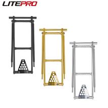 Litepro For Brompton Bicycle Foldable Rear Rack Portable Luggage Shelf A... - £23.15 GBP