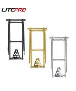 Litepro For Brompton Bicycle Foldable Rear Rack Portable Luggage Shelf A... - £23.11 GBP